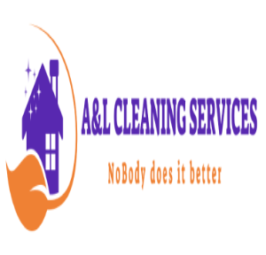 A&L Cleaning Services logo Design